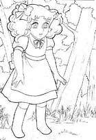 coloriage candy dans les bois